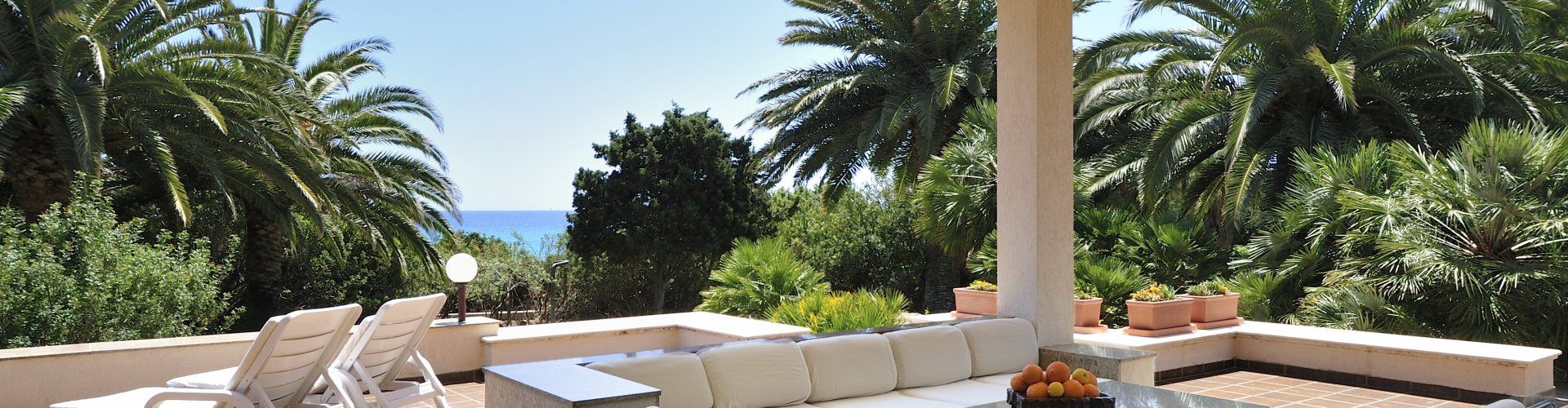 Villa Nautilus | Big lounge area and terrace with garden view Big lounge area and terrace with garden view