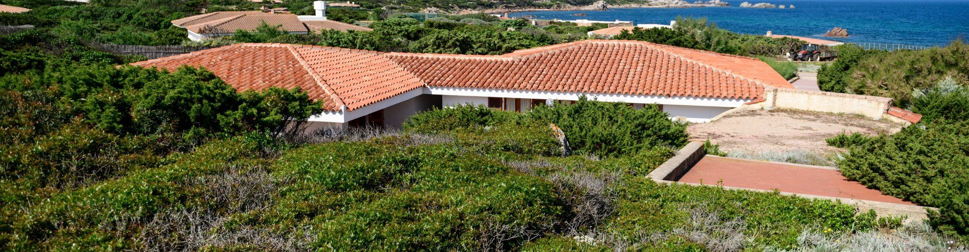Villa Marco | View of the house and the sea View of the house and the sea