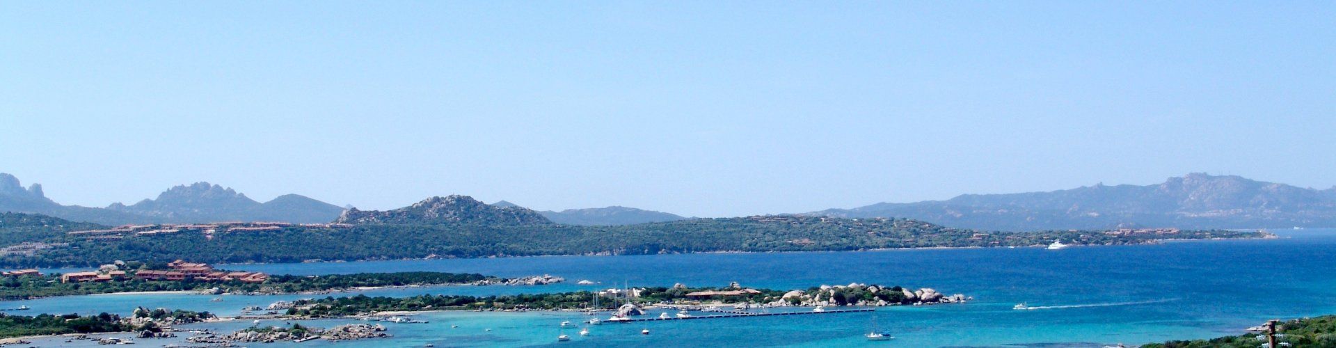 View over the Coast of Porto Rotondo close to Villa Oleandro