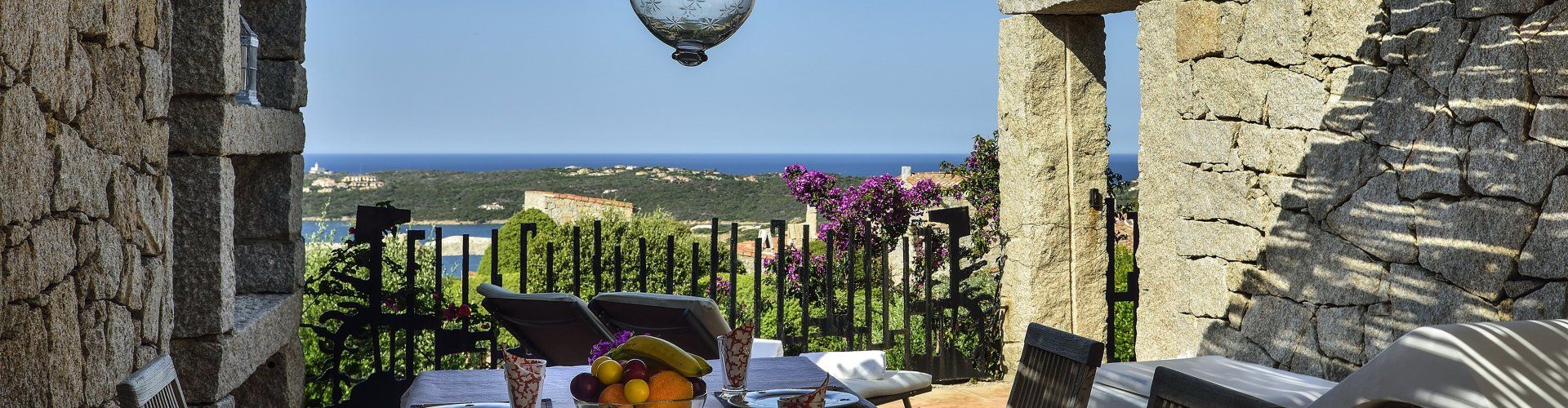 Penthouse Domus 16 | Sea view from the rooftop terrace Sardinia