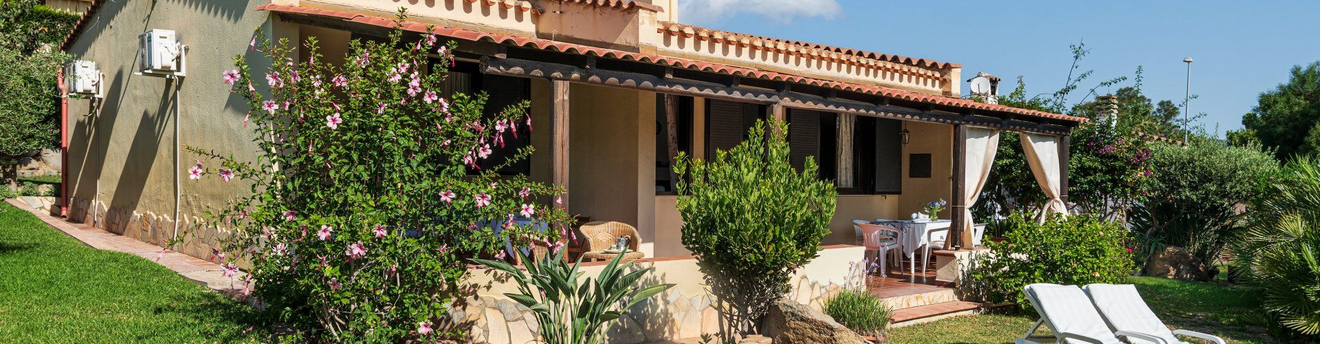 Villa Lucia | View of the house with terrace and large garden New Picture 2022