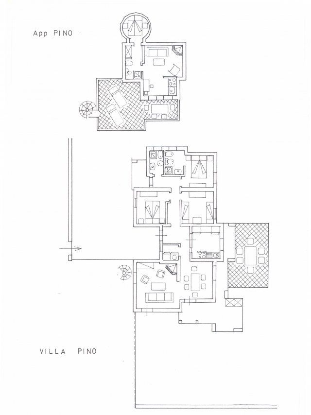 Villa Pino | Floor plan Floor plan