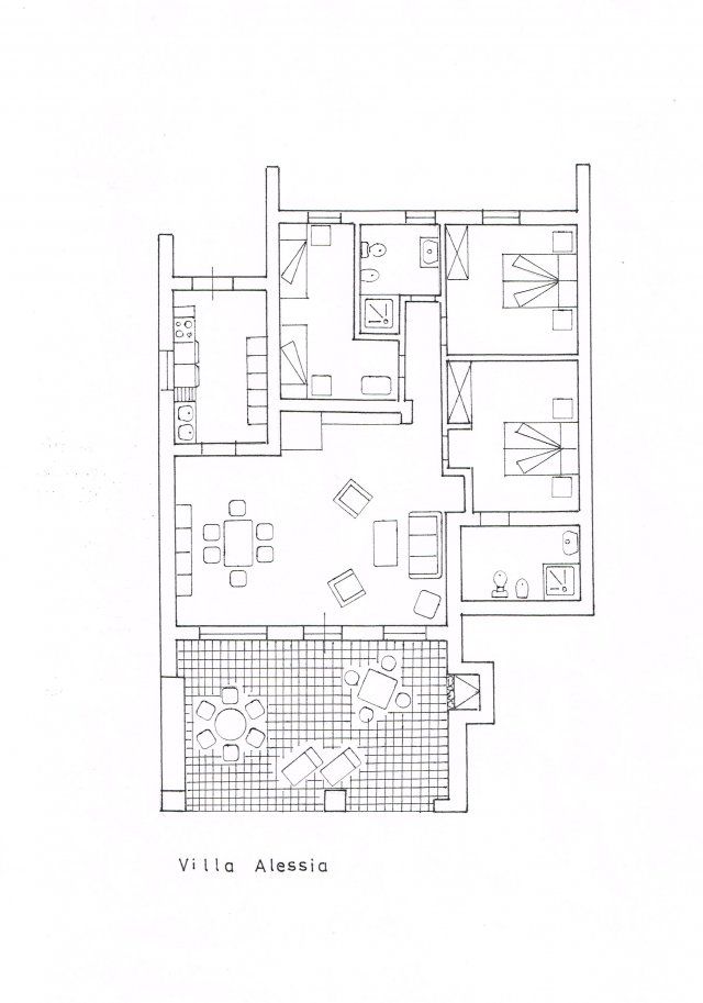 Villa Alessia | Floorplan Floorplan