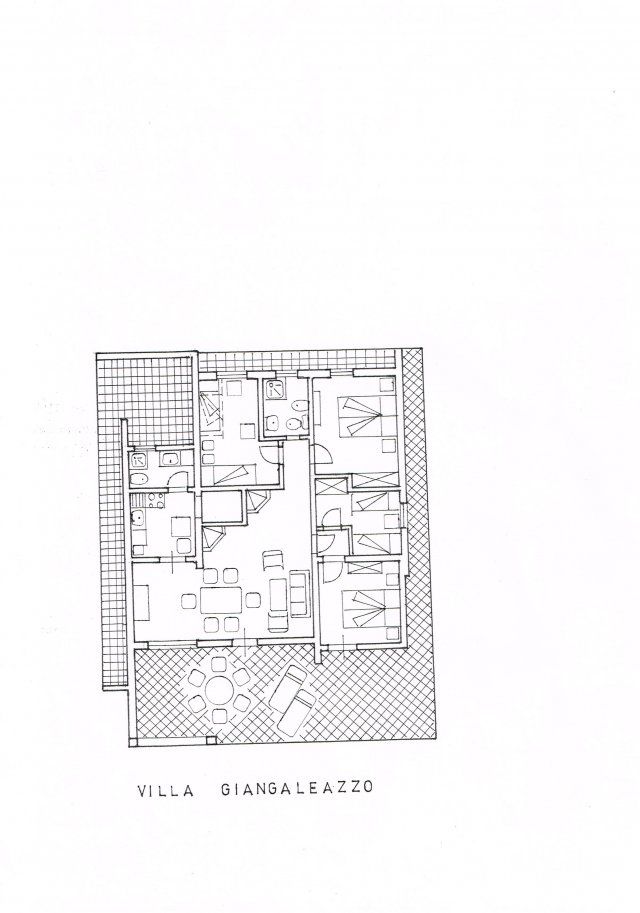 Villa Giangaleazzo | Floorplan Groundfloor