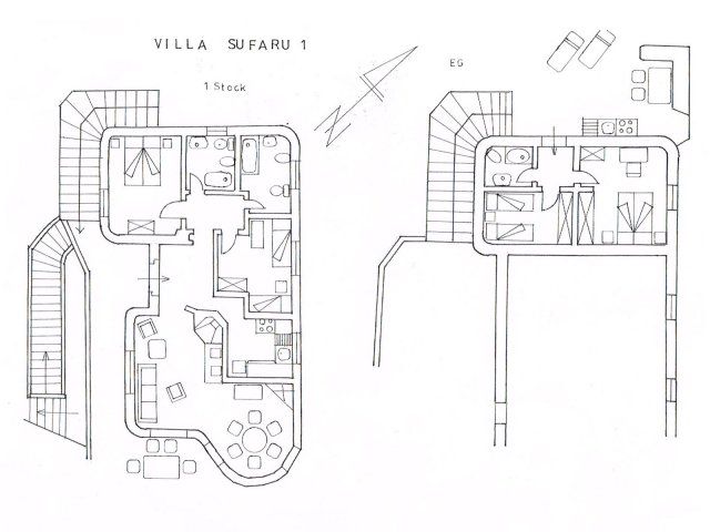 Villa Su Faru 1 | Floor plan Floor plan