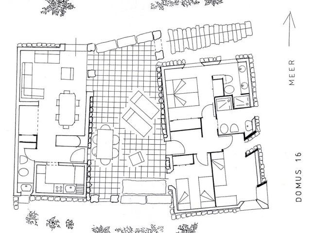Penthouse Domus 16 | Floor plan Floor plan