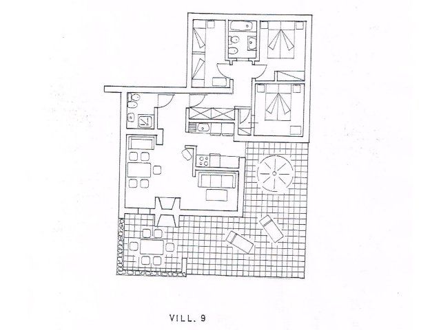 Floor plan Villetta 9