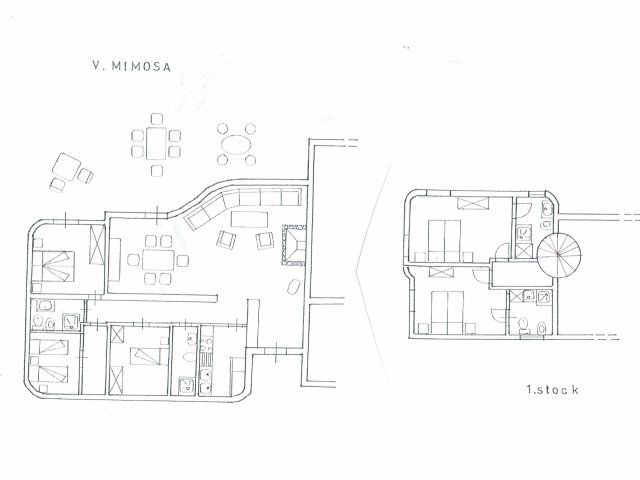 Villa Mimosa | Floorplan Floorplan