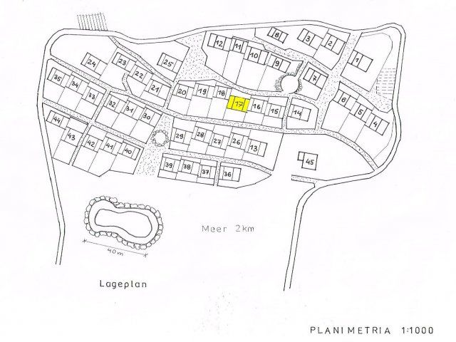 Li Conchi 17 | Position of the house in the village Site Map