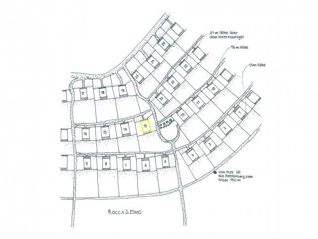 Casa 13 | Holiday house location plan in the condominium Sant'Elmo Holiday house location plan in the condominium Sant'Elmo