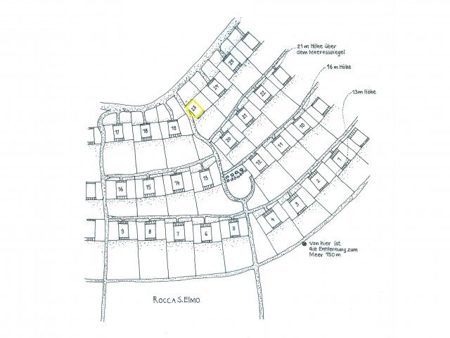 Casa 23 | Holiday house location plan in the condominium Sant'Elmo Holiday house location plan in the condominium Sant'Elmo