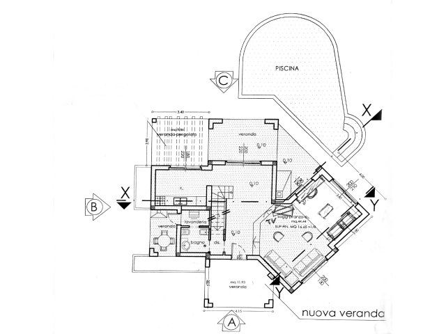 Villa del Campo | Floor plan Floor plan ground floor