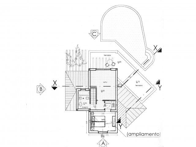 Villa del Campo | Floor plan Floor plan first floor