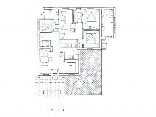 Villetta Quattro | Floor plan Floor plan