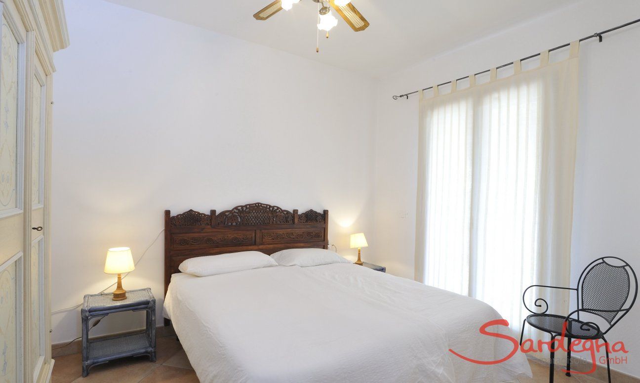 Apartment Castededdu 1 | Bedroom 2 with double sized bed Bedroom 2 with double sized bed