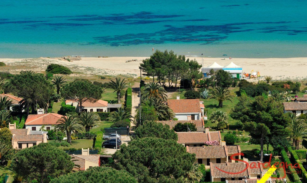 Villa Giangaleazzo | Location of the house at Costa Rei Location of the house at Costa Rei