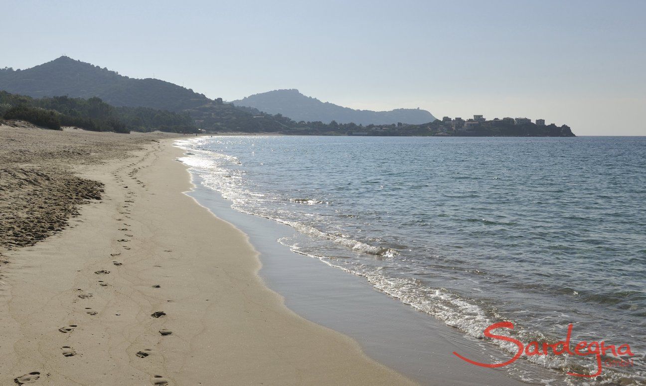 Morning on the beach of Geremeas