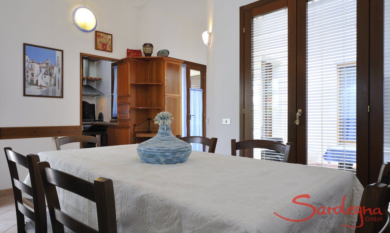 Villa Zoello 10 | Dining table inside for 6 persons Dining table inside for 6 persons