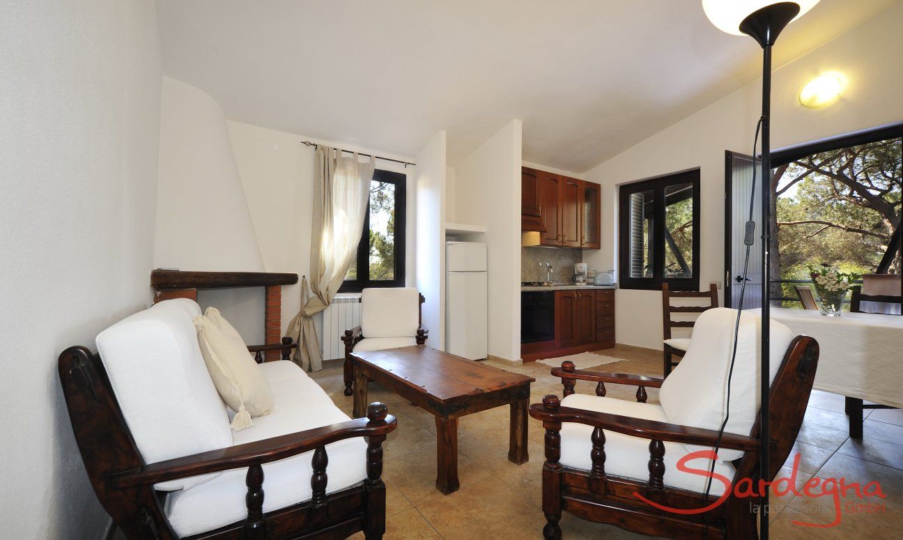 App. Pino | Living room with kitchenette Living room with kitchenette