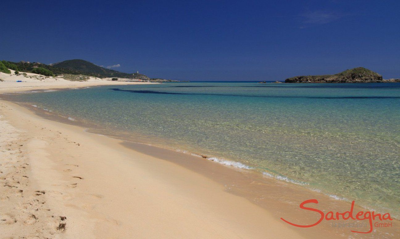 Villa Ulivi 12 | Crystal clear water of Chia, about 9 miles away Beach