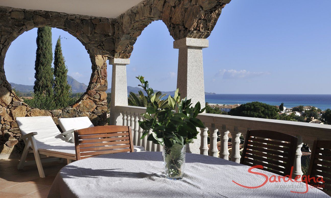 Apartment Castededdu 6 | Terrace with a stunning sea view Terrace