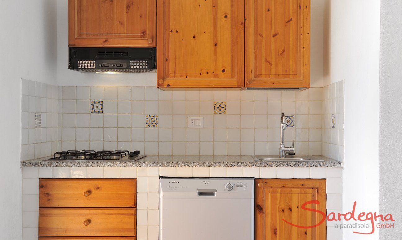 Apartment Castededdu 6 | Kitchen with all essential devices Kitchen with all essential devices