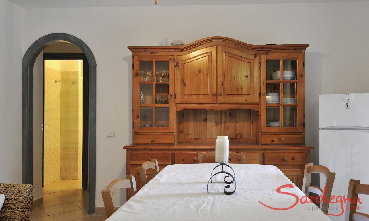 Apartment Castededdu 9 | Big dining table inside Big dining table inside