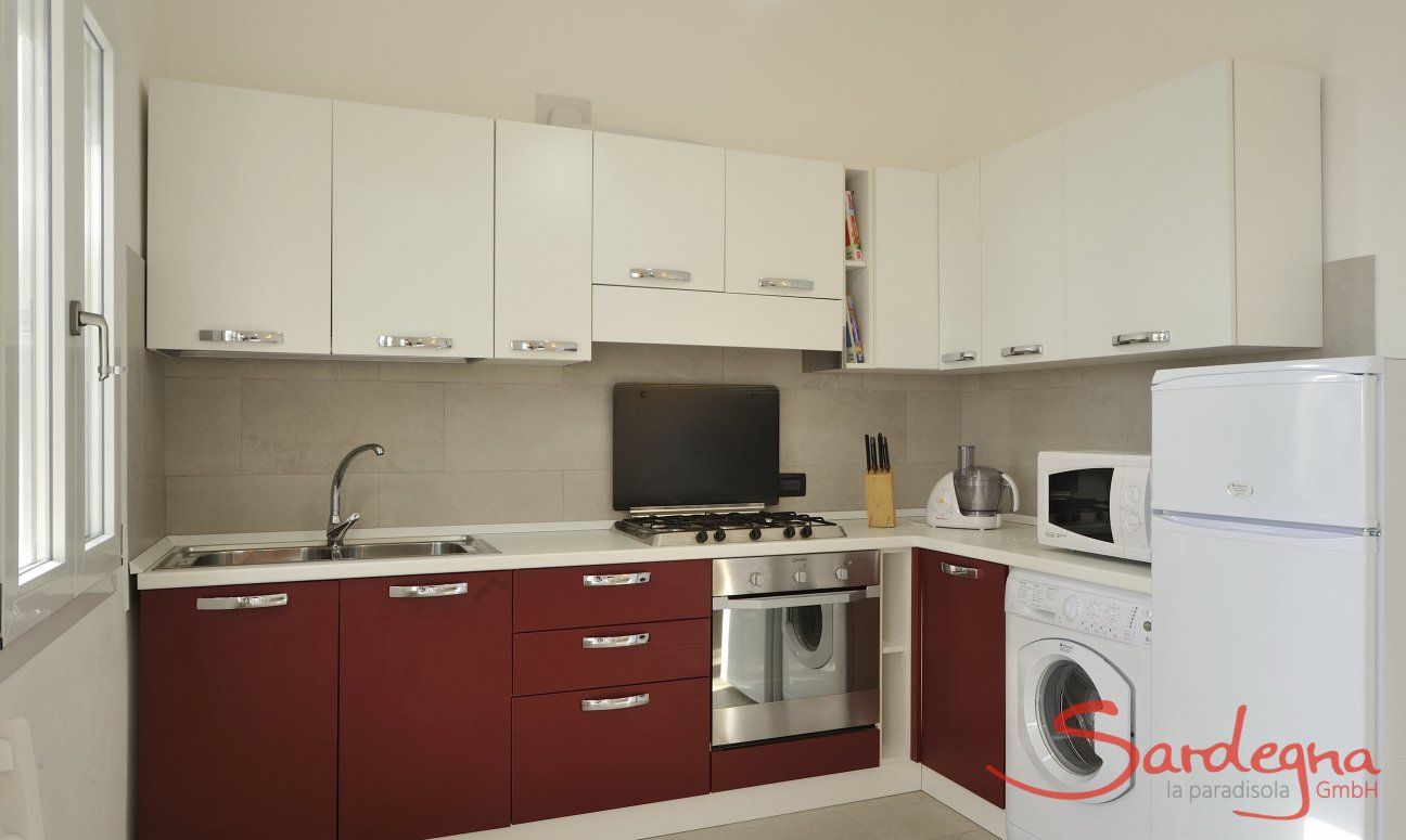 Apartment Cala Liberotto I | Modern and fully equipped kitchen Modern and fully equipped kitchen
