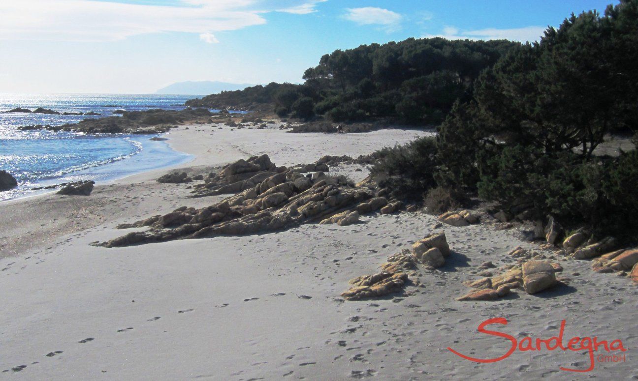 Apartment Cala Liberotto I | Beautiful coast with white sandy beach near the house Beautiful coast with white sandy beach near the house