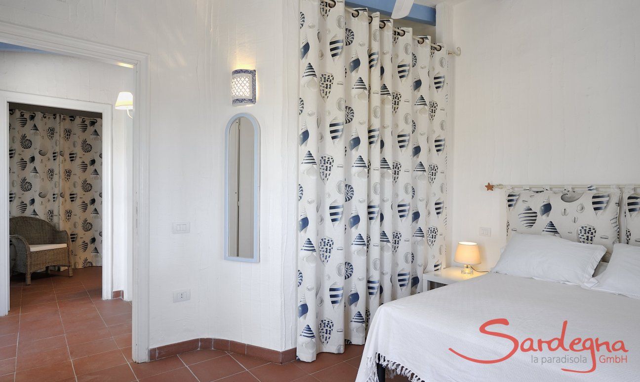 Bedroom 1 with double sized bed 