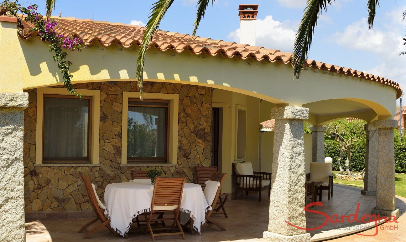 Villa Zoello 10 | Terrace with dining and lounge area Terrace with dining area