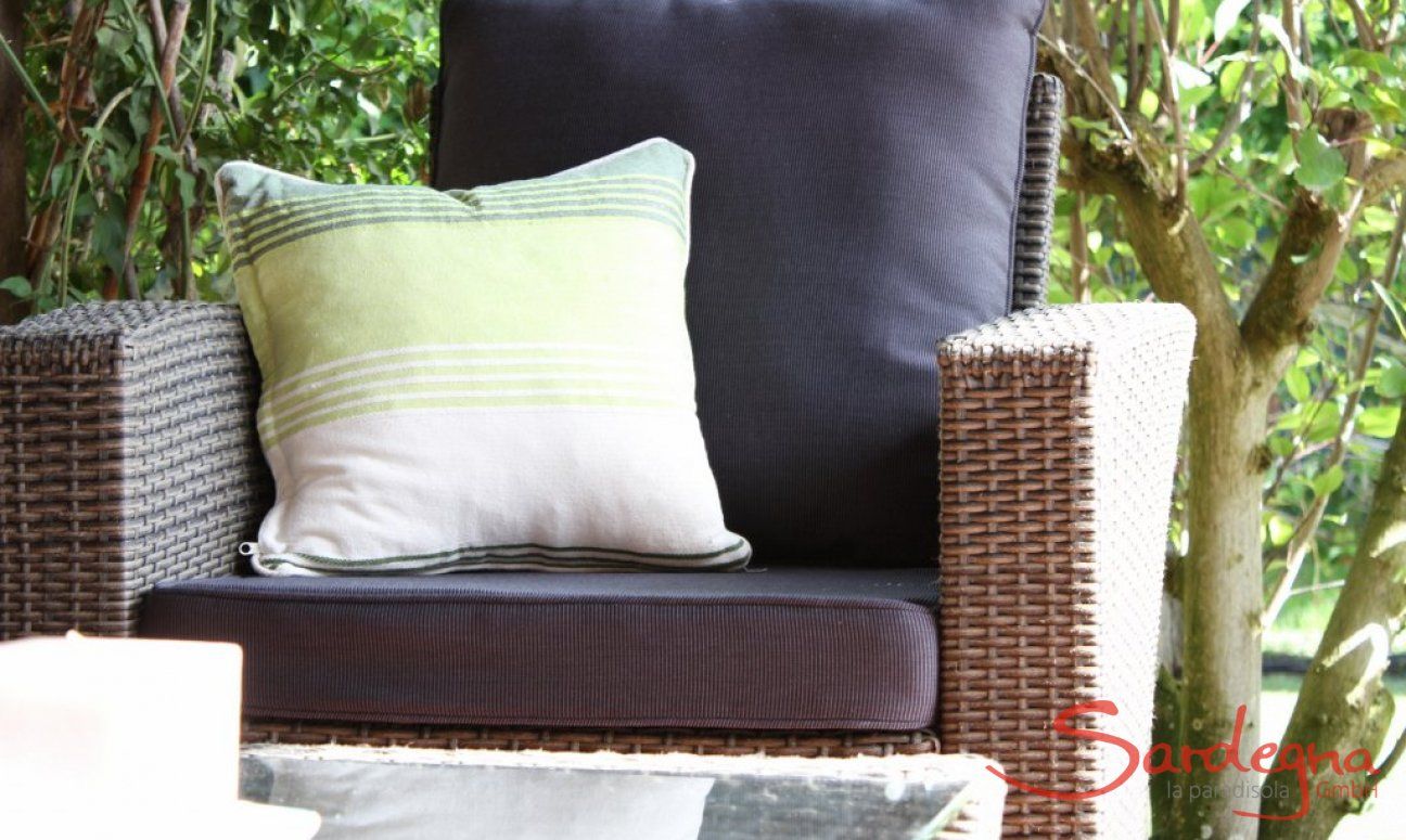 Villa Romana | Relaxing outside furniture Lounge area, Detail