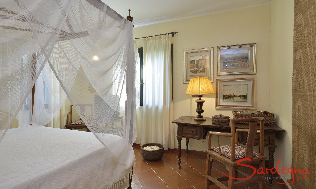 Villa Ulivi 12 | Bedroom 1 with double bed and desk Bedroom