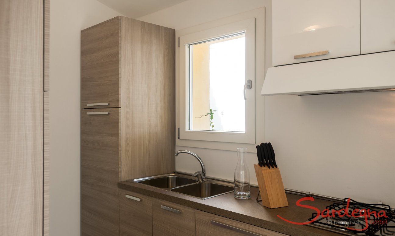 Villa Caterina | Kitchen with big fridge, oven, stove and dishwasher Kitchen