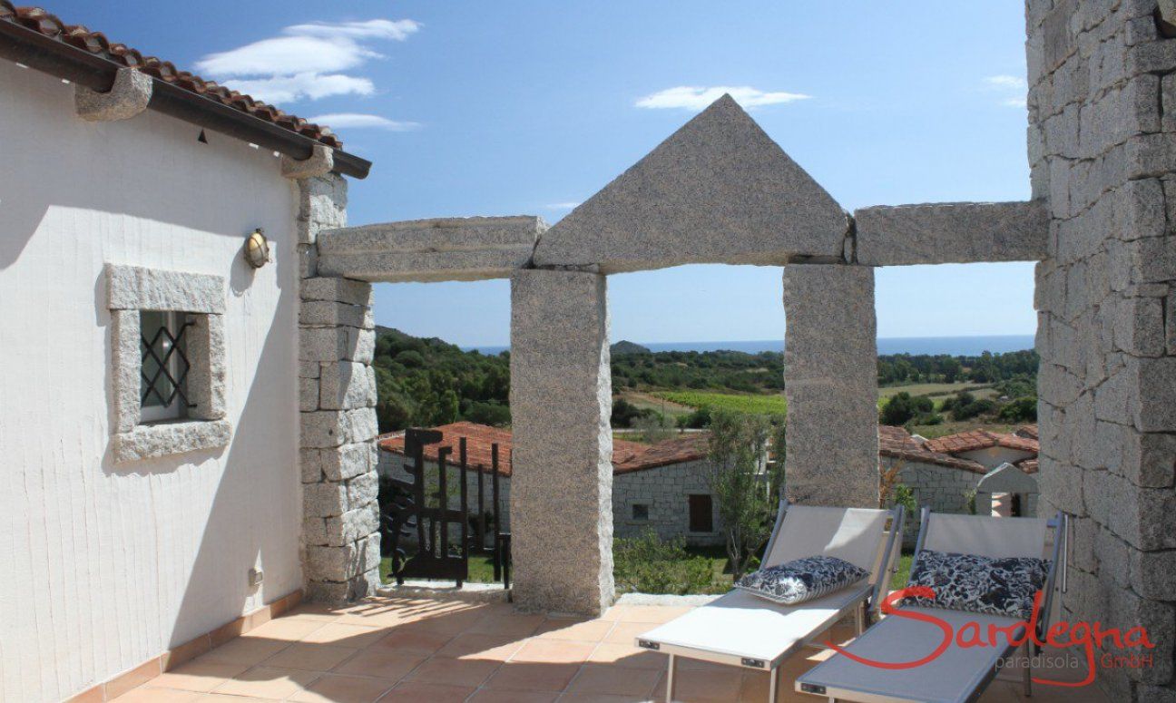 Li Conchi 18 | View to the sea from the terrace View to the sea