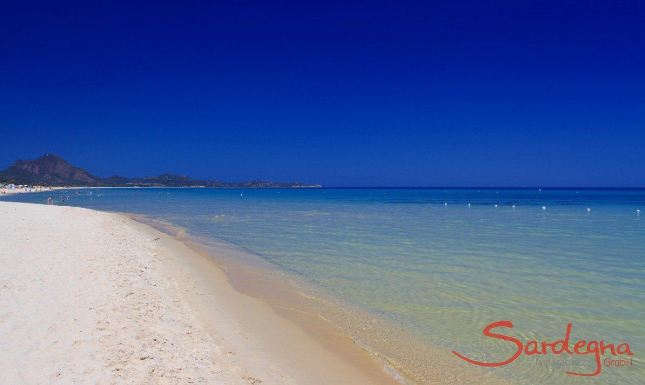 Beach of Cala Sinzias