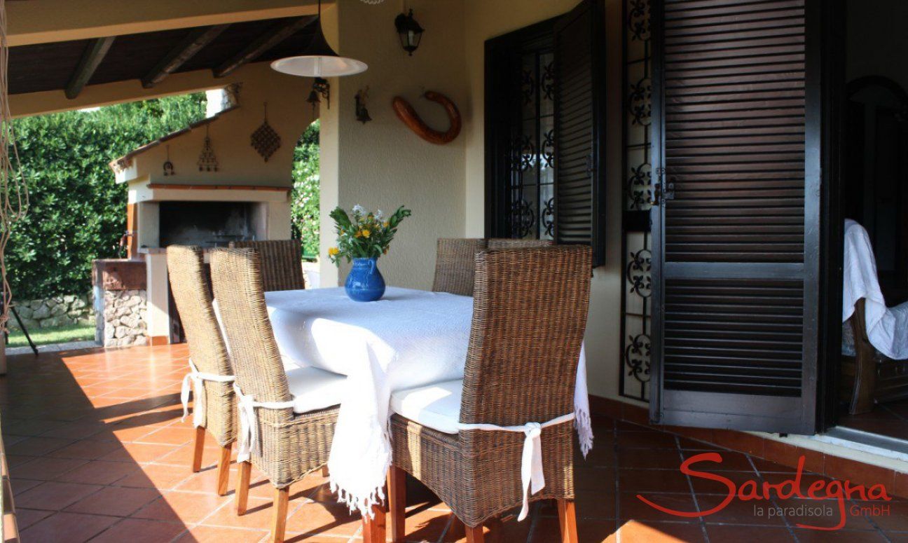 Villa Monica | Dining table on the terrace Dining table on the terrace