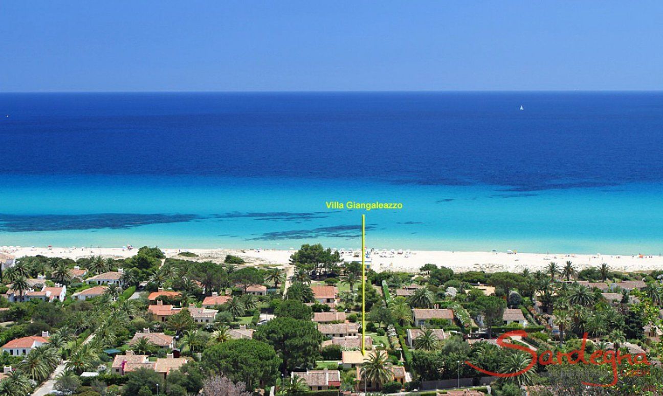 Villa Giangaleazzo | Aerial view of the landscape Aerial view of the landscape