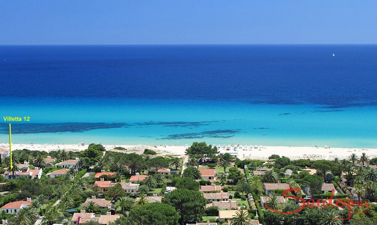 Villetta 12 | Locationplan at the Costa Rei, close to the beach Locationplan at the Costa Rei