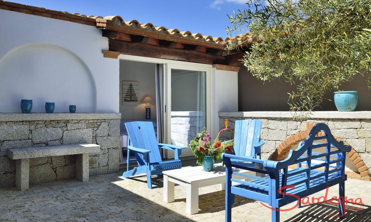 Typical Sardinian Courtyard  Villa Campidano 21