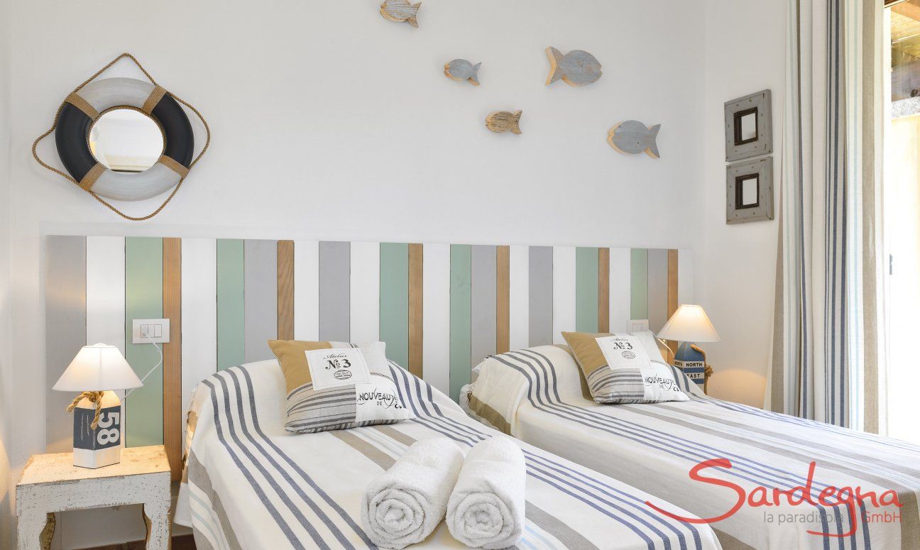 Villa Campidano 8 | Bedroom 2 with double sized bed Bedroom