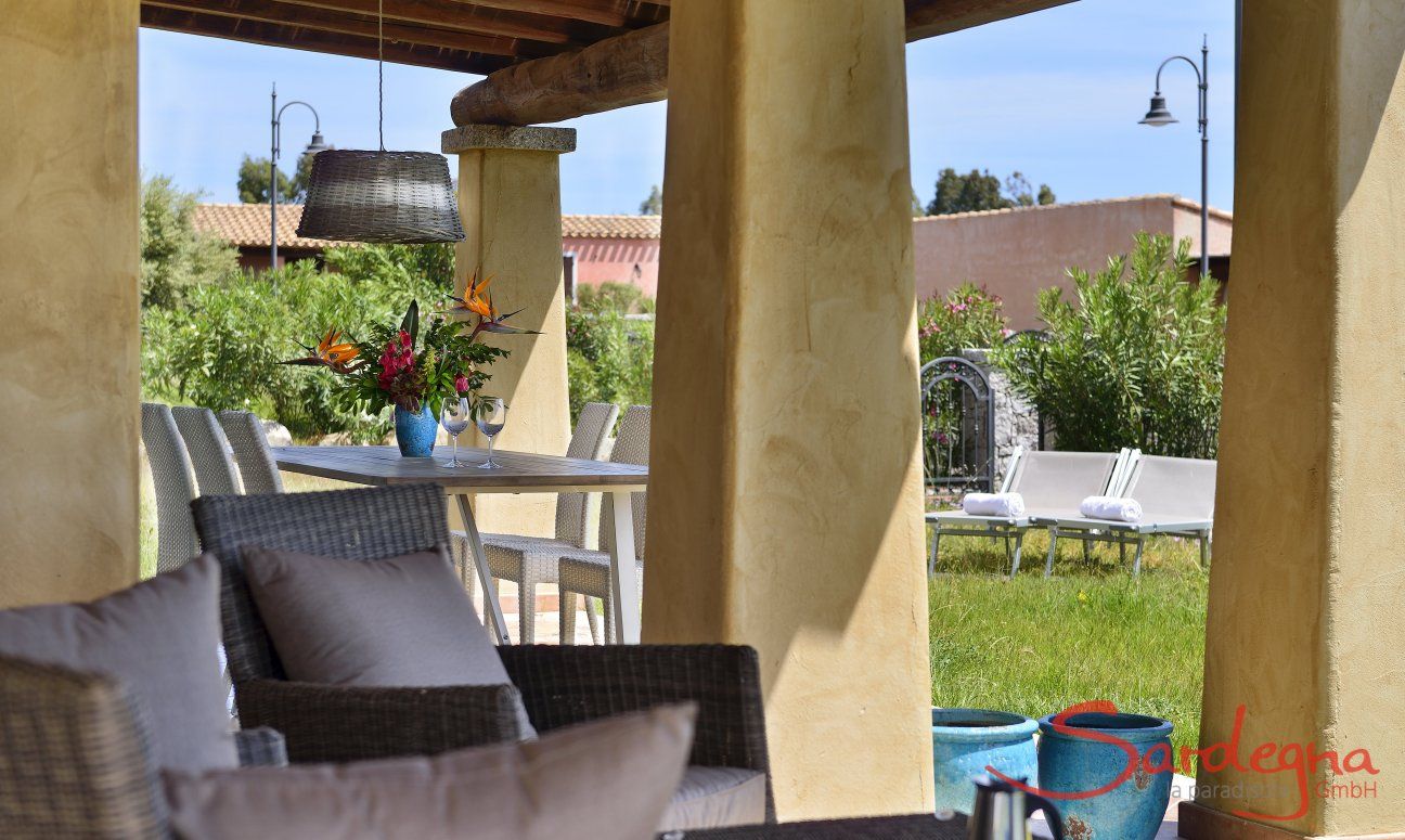 Villa Campidano 7 | Lounge area on the terrace Terrace