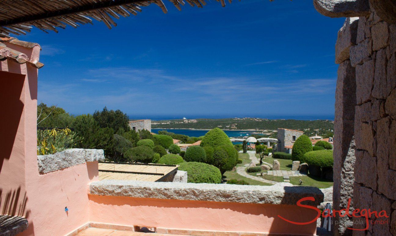 Villa Domus 17 | View from the upper terrace View from the upper terrace
