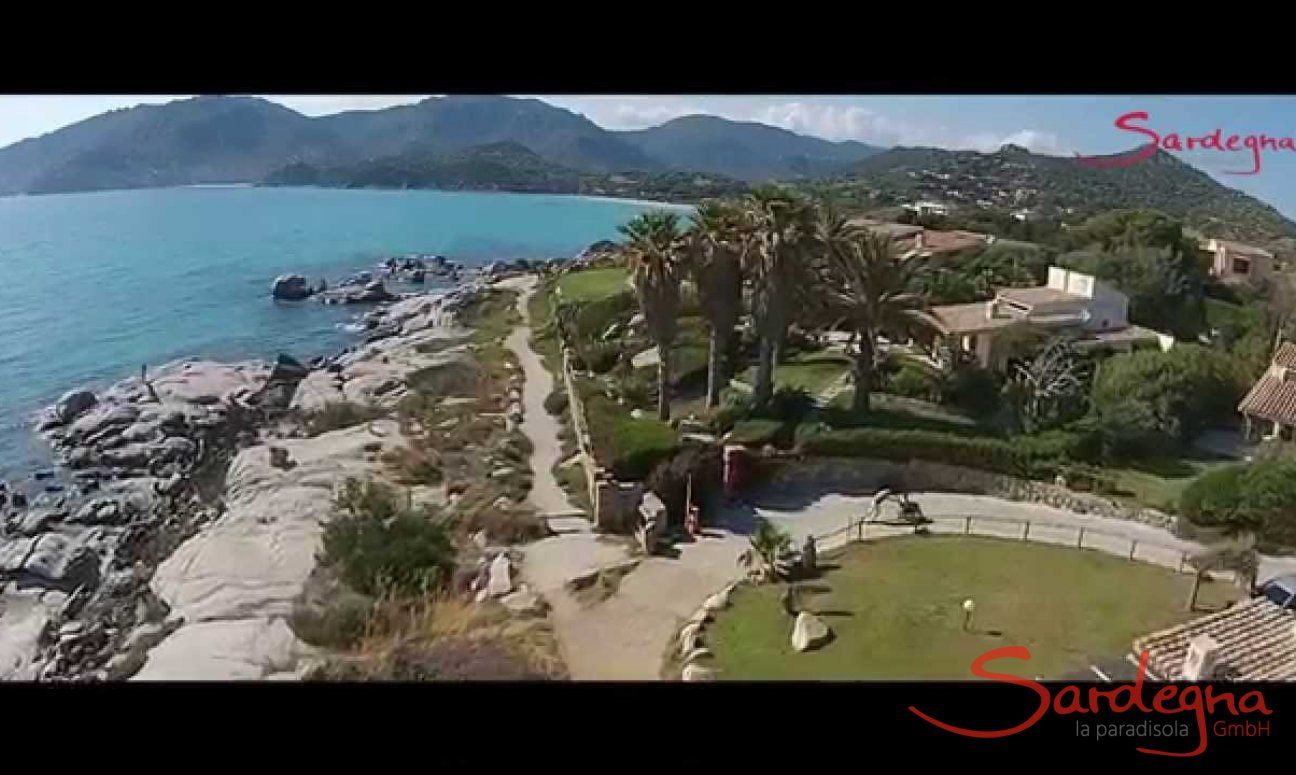 Video Costa Rei und Villasimius aus der Luft