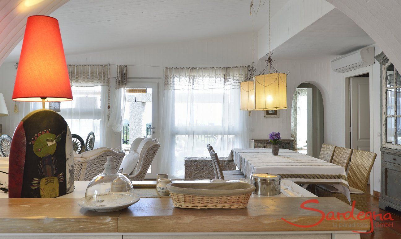Li Conchi 8 | View from the kitchen to the living area View from the kitchen