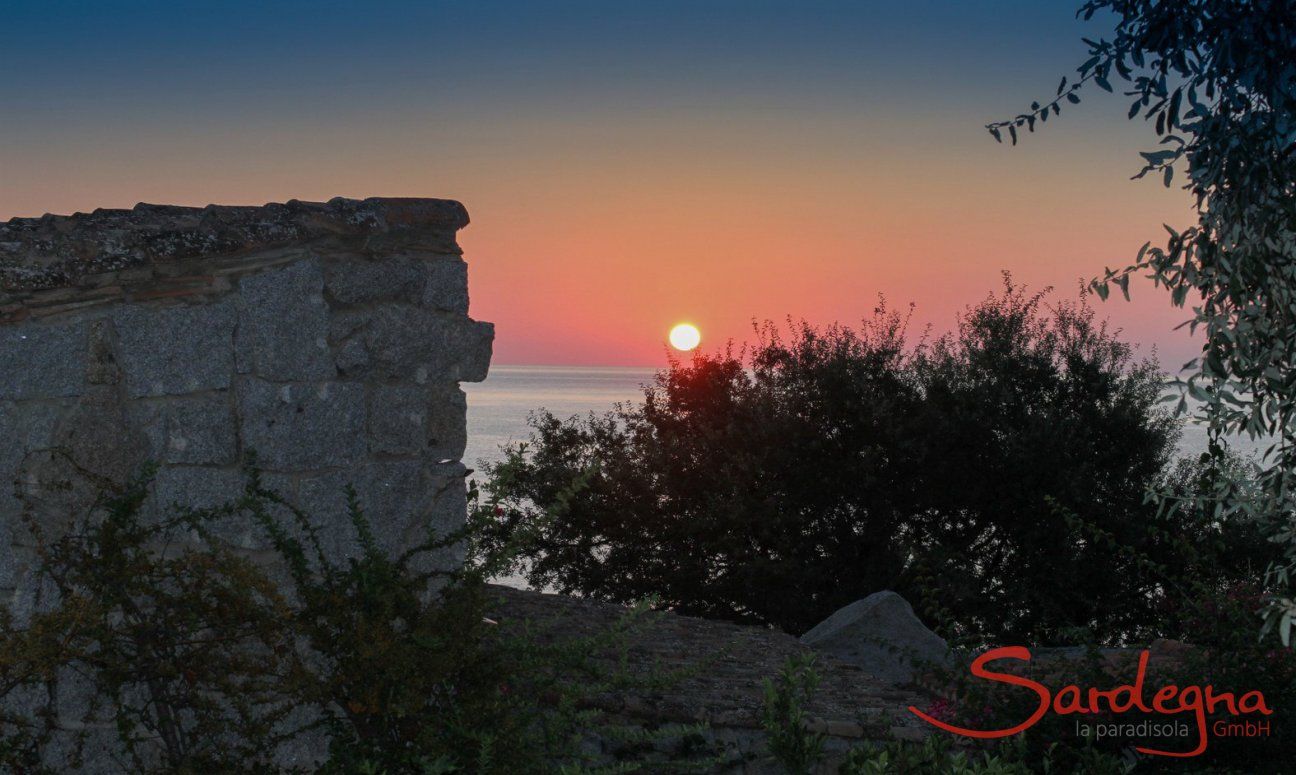 Sunrise over  Sant Elmo