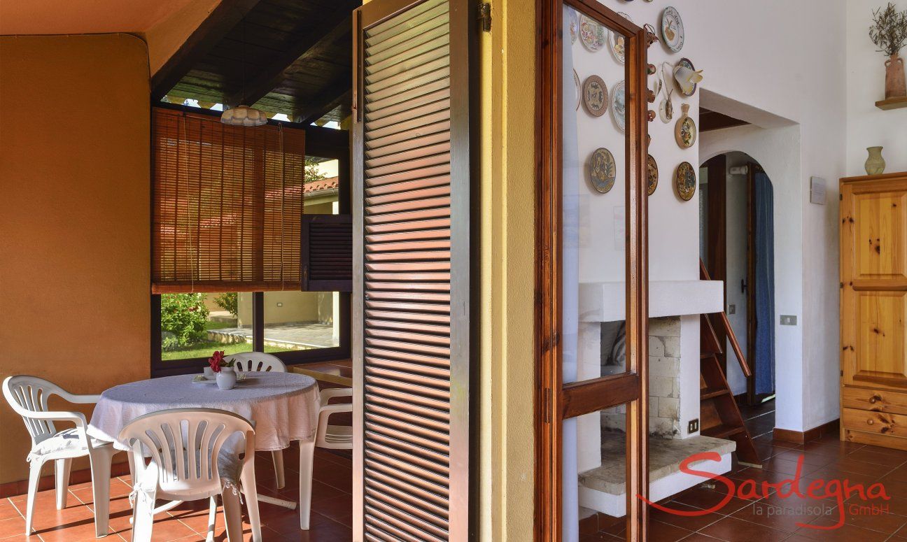 Villa Maria Lina | Terrace and living area Terrace and living area