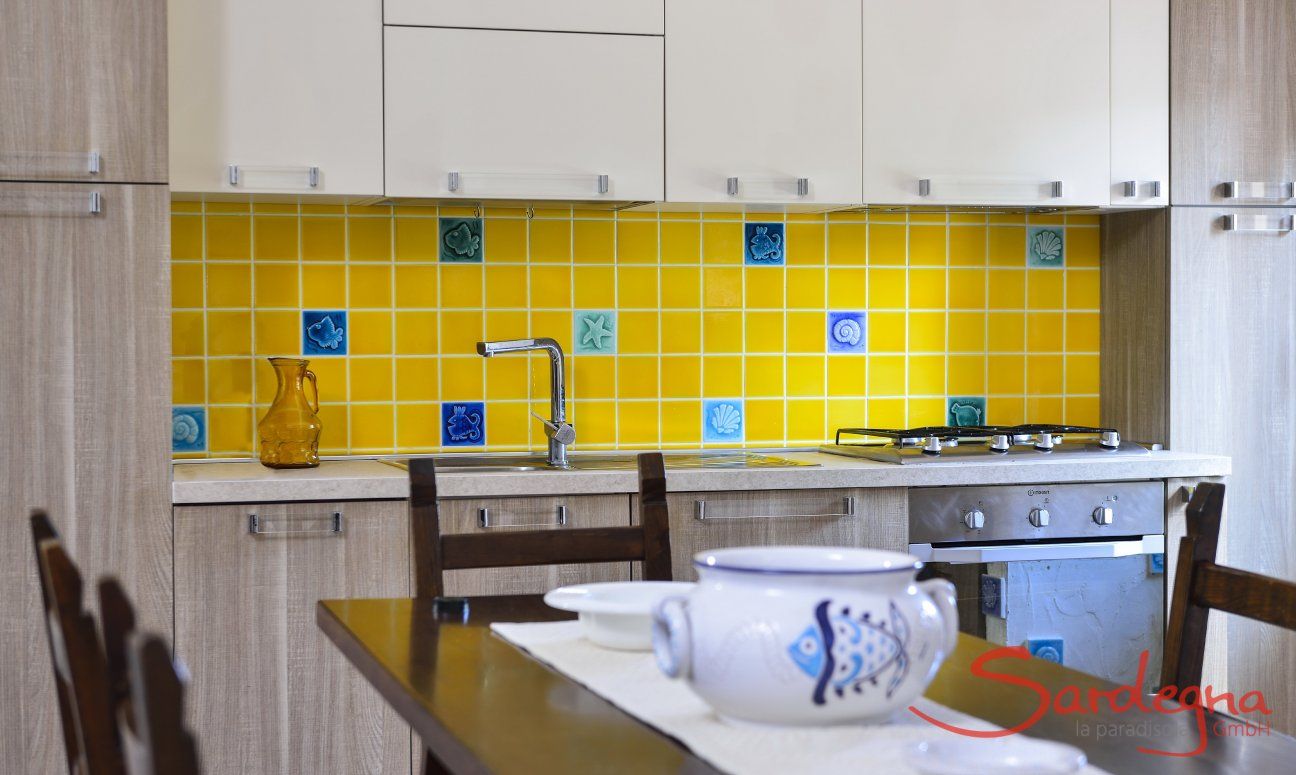 Villa Gaia | Kitchen with dining table Kitchen with dining table