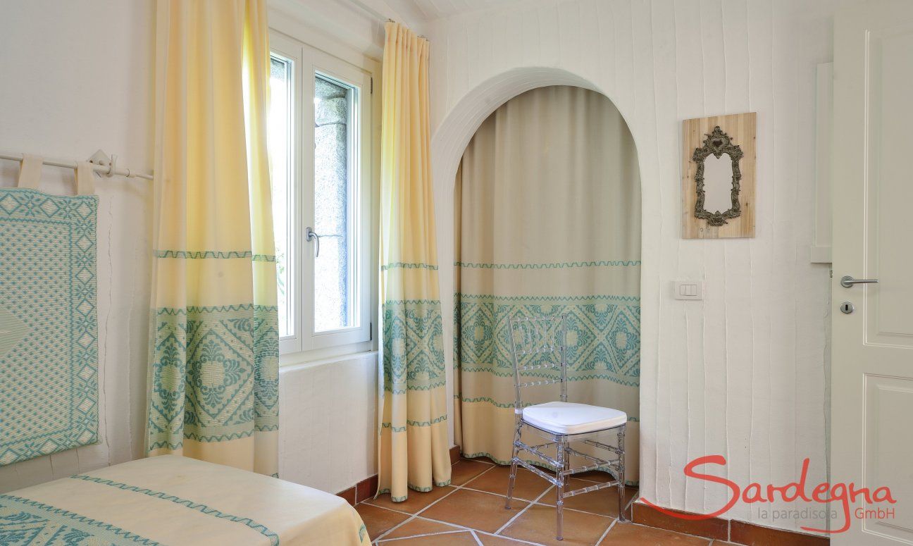 Li Conchi 10 | Bedroom 2 with wall closet Bedroom Li Conchi 10, Cala Sinzias
