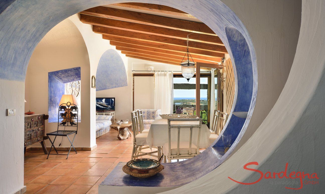 Penthouse Domus 16 | View from the kitchen towards the living space View from the kitchen towards the living space